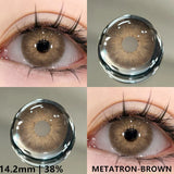1pair Colorful Contact Lenses for Eyes Natural Color Lens High Quality Natural Contact Lenses Korean Makeup Lens Yearly