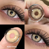 Fashion Colores Contact Lenses for Eyes Brown Contact Lens Gray Contact Lens Color Eye Contacts Eye Makeup Beauty Pupils