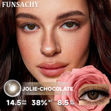 2pcs Brown Contact Lenses for Eyes Beautiful Pupils Yearly Cosmetic Blue Gray Colored Lens Brown Natural Lens Fast Ship