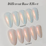 15ml Aurora Glitter Gel Nail Polish Iridescent Pearl Shimmer Effect Soak Off UV LED Manicure Varnishes