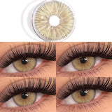 1 Pair New Iris Product Colored Contacts Lenses Degree Fashion Color Contacts Beautiful Pupils Fast Shiping