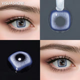 1 Pair Red Color Contact Lenses Beauty Blue Lenses Yearly Fashion Brown Lens for Eyes Makeup Grey Pupil Green Contacts