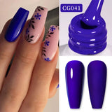 10ml Purple Red Series Gel Nail Polish Winter Dark Purple Nail Art Varnish Semi Permanent Soak Off UV LED Gel
