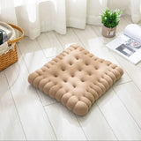 Sitting Biscuit Cushion Soft Shape Cushion Decorative Pillow Sofa Chair Car Seat Pad Outdoor Cookie Tatami Back Cushion