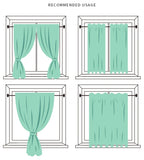 Retro White Ventilate Curtain Double-Layer Pure Cotton Kitchen Door Curtains Cafe Living Room Window Kitchen Half Curtain Decor