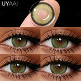 Color Contact Beauty Green Contact Lenses for Eyes Natural Lenses Blue Contacts for Women Eyes Makeup Gray/Brown Fashion