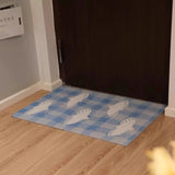Seagull PVC Welcome Doormat Chic Cartoon Birds Cuttable House Entrance Mat Carpet Anti Dust Pad Outdoor Aesthetic Home Decor