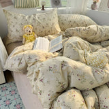 New Skin-friendly and Comfortable 13070 Pure Cotton Printed Floral Single Quilt Cover Breathable Duvet Cover 200X230