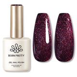 15ml Aurora Glitter Gel Nail Polish Iridescent Pearl Shimmer Effect Soak Off UV LED Manicure Varnishes