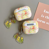 glamorous floral pattern case for the AirPods1/2 AirPods3 AirPods pro and pro2 TPU headphone covers