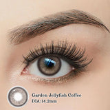 1pair New Colored Contact Lenses Blue Fashion Green Iris Series Lenses Yearly urban Gray  Make Up Yearly