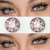 Red Contact Lenses for Eyes Red Color Contact Lenses Makeup Contact Halloween Cosplay Lens Yearly