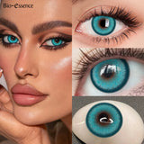 Complete Blue Colored Contact Lenses Collection | Natural Rimmed Blue Patterns | Perfect for Dating, Photoshoots