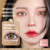 1Pair Gray Colorcon Contact Lenses for Eyes Beautiful Lenses Cosmetic Brown Pupils Blue Lens Green Eyes Contacts Yearly
