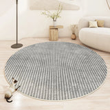 Modern Minimalist Rugs for Bedroom Large Area Living Room Decoration Round Carpet Thickened Non-slip Mat Home Plush Lounge Rug