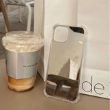 Acrylic Hard Mirror Phone Case For iPhone 17 16 15 Pro Max 14 Plus 13 12 11 Pro Max X XR XS Max 7 8 Plus 17 Air Shockproof Cover