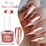 7ml Auroras Glitter Nail Polish No Need of UV/LED Lamp Nail Supplies Vernis White Pink Silver Pearl Effect for Nails