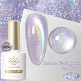 10ml Cat Magnetic Gel Sparkling Ultra Gold Glitter Soak Off UV LED Gel Nail Art Varnish Manicure Valentine's Day