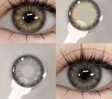 1pair Colored Contacts Lenses for Eyes Fashion Blue Lenses Green Contacts Lenses Yearly Brown Eyes Lens Gray Pupils