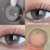 2pcs/Pair Design Beauty Contact Lenses for Eyes Color Lenses Cosmetic Pupils Eye Color Lenses Blue Lens Brown Lenses