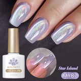 Auroras Cat Magnetic Gel Nail Polish Reflective Sparkling Glitter Semi Permanent Nail Art Soak Off LED UV Gel Varnis