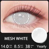 1 Pair Cosplay Makeup Contact Lenses for Eyes Halloween Essential Accessories Anime Cosplay Lens Yearly