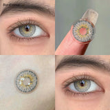 1 Pair Cosplay Contact Lenses for Eyes Cosplay Anime Lenses Multicolored Lenses Halloween Blue Eye Pupilentes 1 Year