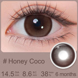 Color Contact For Eye Contact Lenses With Prescription Full Coverage Design Contact Lens 14.5mm 6 Months