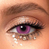 2pcs Halloween Cosplay Contact Lenses Pink Red Lenses Multi-colored Lense Anime Cosplay Lenses Fashion Lens