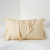2Pcs Pillowcases 100% Bamboo Fiber Cooling Anti-bacterial Solid Color Hotel Home Summer Envelope Style Pillow Covers 50x75cm