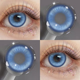 Anime Cosplay Colored Contact Lenses, Yearly Disposable Soft Lens, Fashion Beauty Cosmetic Lenses for Students & Daily