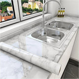Self-adhesive Kitchen Cabinets Wallpaper 55cm Easy to Clean Adhesive Wall Wallpaper Cooking Bench Peel Off Adhesive Tape Sticker