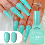 Single-use gel nail polish, classic colors, semi-permanent, removeable by soaking or LED polish, suitable for home and salon use