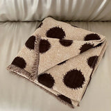 New class A summer cotton four-layer gauze fringed blanket travel summer cool quilt leisure towel quilt summer