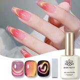 15ml Chamelon Gel Nail Polish Aurora Glitter Cat Magnetic Effect Varnish Soak Off UV Gel For Manicure DIY Salon