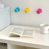 Screws Adhesive Hooks Creative Hooks Wall Hooks Clothes Hooks Behind Doors Strong Adhesive No Punching Children's Cute Hooks