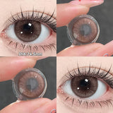 2pcs Blue Bow Brown Bow Contact Lenses For Makeup Eyes Naturl Eye Color Lenses Beauty Cosmetics Pupils Gray Brown Lenses