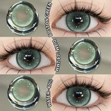 1 Pair Color Contact Lenses for Eyes Cosmetics Blue Contact Lenses Brown High Quality Natural Contact Lenses Gray Lenses
