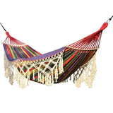 Portable Outdoor Garden Hammocks Quick Open Parachute Cloth Double Travel Camping Sleeping Hanging Hammock