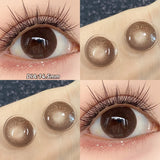 2pcs Blue Bow Brown Bow Contact Lenses For Makeup Eyes Naturl Eye Color Lenses Beauty Cosmetics Pupils Gray Brown Lenses