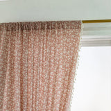 Modern Linen Curtains for Living Room Bedroom Pure Color Cotton Linen Curtains Fabric Semi-shading Ramie Tulle