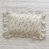 INS Ruffle Edge Gauze 100% Cotton Princess Pillow Case 30X50 48X74cm Breathable Pillowcase Decorative for Home Bedding Bedroom