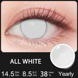 1 Pair Cosplay Makeup Contact Lenses for Eyes Halloween Essential Accessories Anime Cosplay Lens Yearly