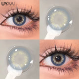 Color Contact Lenses Black Lens For Eye Cosmetic Woman accesories Blue Eyes Contact Makeup Beauty Colorcon Water Light