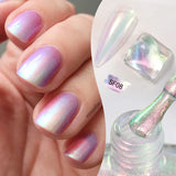 7ml Auroras Glitter Nail Polish No Need of UV/LED Lamp Nail Supplies Vernis White Pink Silver Pearl Effect for Nails