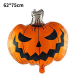 Halloween Decoration Balloon Pumpkin Ghost Spider Foil Balloons Toys Bat Globos Halloween Party Supplies