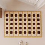 Vintage Quote Wire Loop Mat Dust-Resistant Easy-to-Clean Non-slip Waterproof for Indoor Entryway