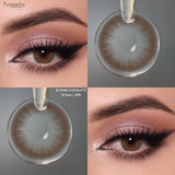 1Pair Color Contact Lenses For Eyes 14.5mm Natural Fashion  Blue Brown Lens Beauty Pupils Gray Lenses Contact Lenses