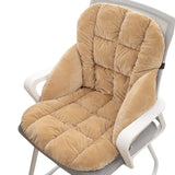 Winter Office Chair Cushion Plush Seat Pad Soft Warm Hip Pad Student Thickened Backrest Floor Seat Cushion