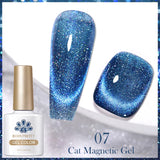 10ml Winter Water Light Cat Magnetic Gel Nail Polish Nail Supplies Vernis Semi Permanent Gel Christmas Xmas Gel
